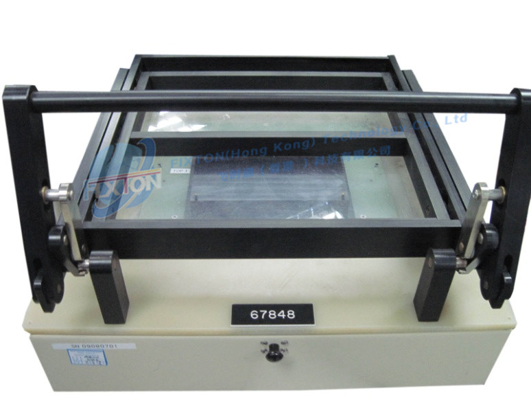 手動(dòng)軌跡下壓夾具